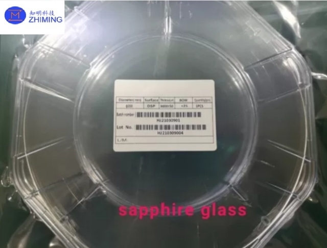 8inch Sapphire Wafer Diameter 200mm Thickness 0.725mm DSP For Epitaxial Sapphire Window